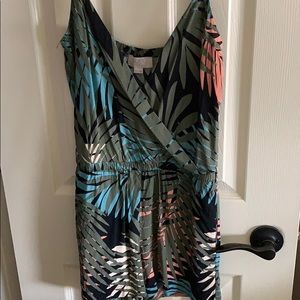 Loft petite tropical print romper. Petite XXS
